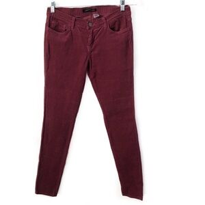 Foreign Exchange corduroy maroon pants